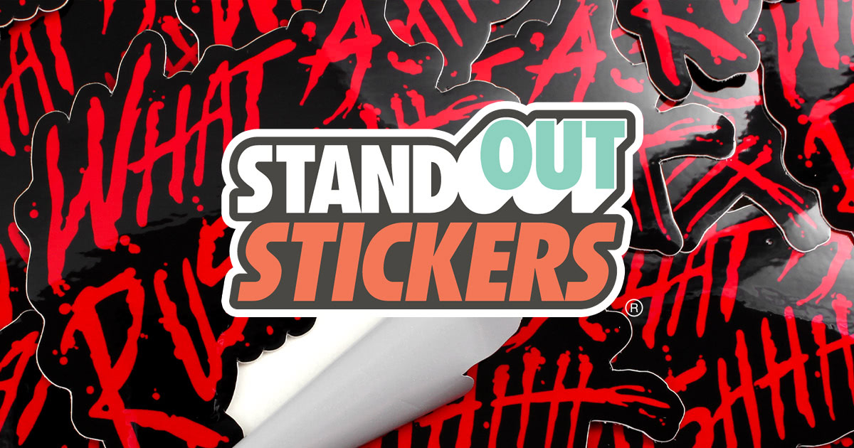 Glossy Stickers Custom Stickers with a Protective Gloss Finish