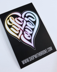 Customer Photo: Matte Finish Kiss Cut Stickers