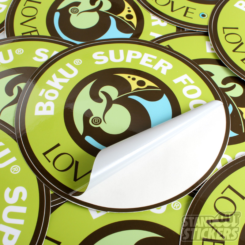 Custom Round Stickers StandOut Stickers Custom Round Stickers StandOut Stickers