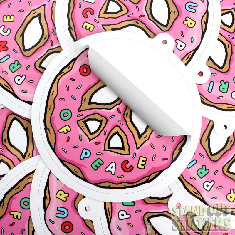Kiss Cut Sticker Sheet Samples Custom Kiss Cut Stickers