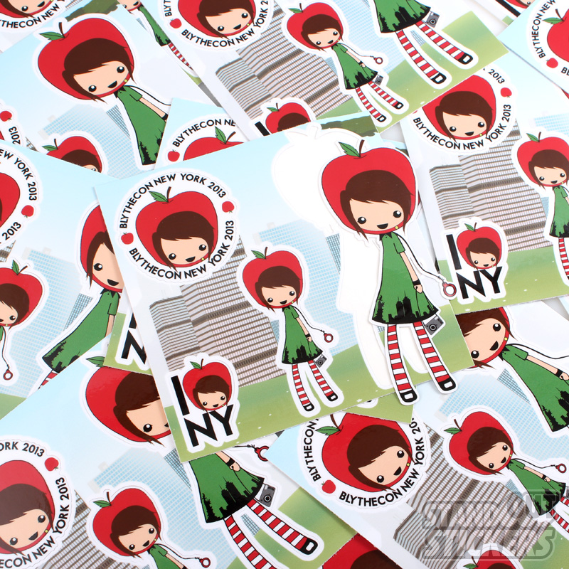 Square Vinyl Stickers Samples - View Custom Sticker Samples