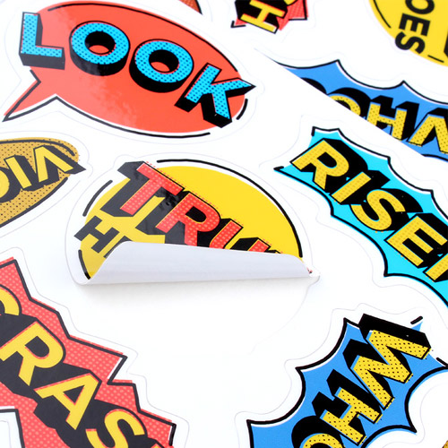 Custom Sticker Sheets with Kiss Cuts - Vinyl Custom Stickers