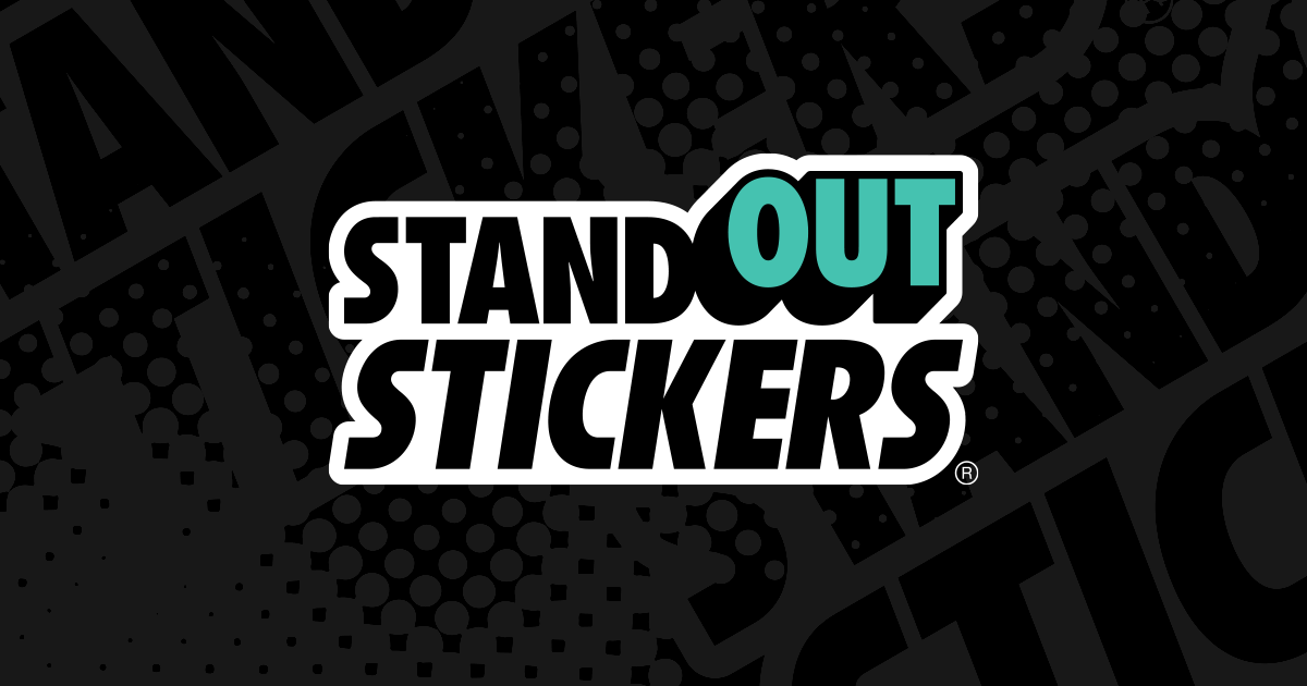 Outdoor Stickers, Weatherproof Stickers - StandOut Stickers