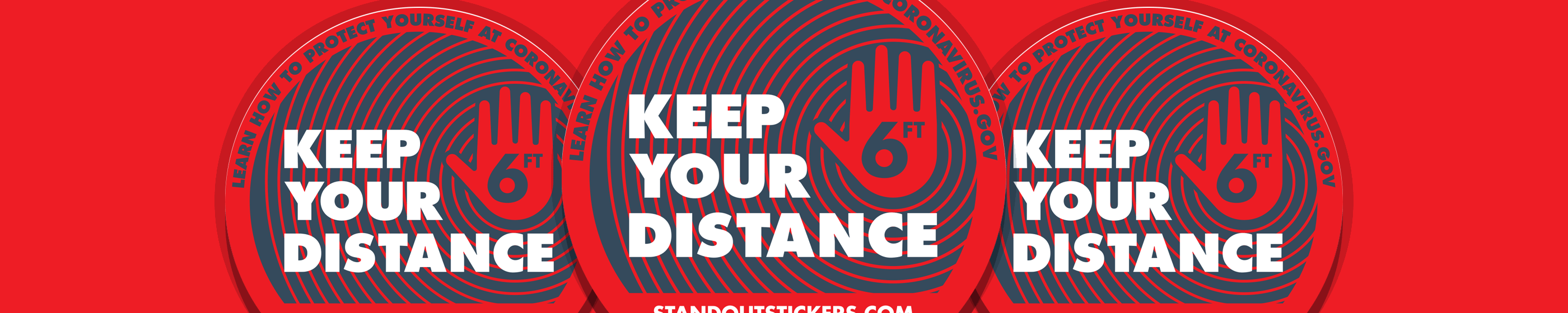 Keep Your Distance Sticker Cover Image