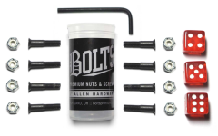 Customer Photo: Bolt Premium Nuts & Screws skateboard hardware stickers